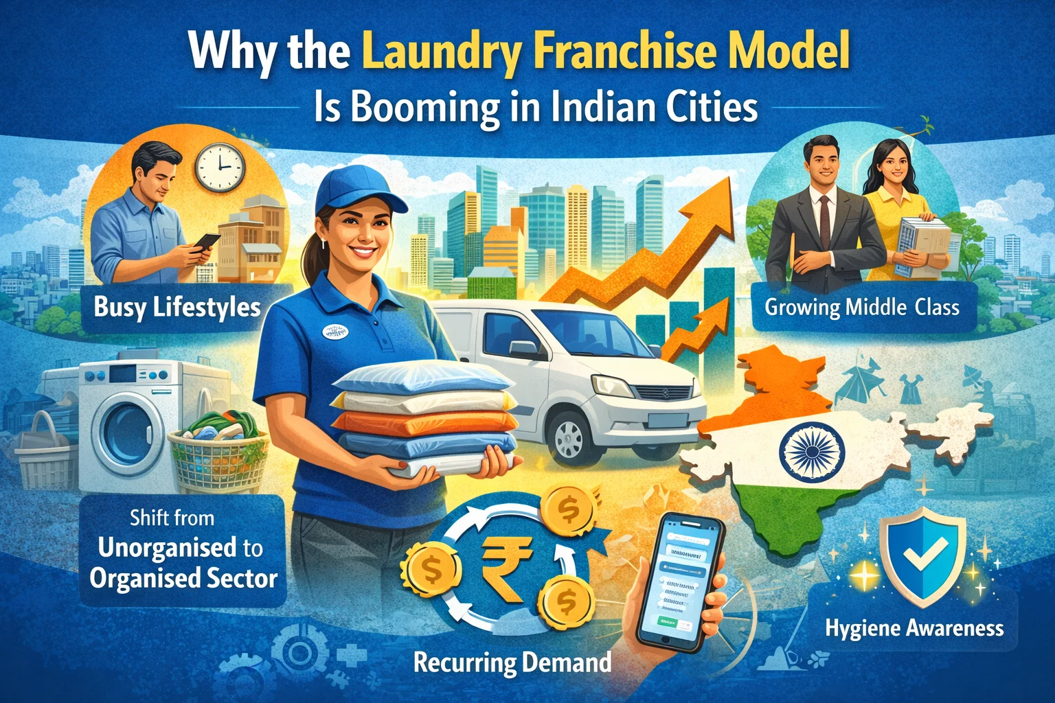 Why the Laundry Franchise Model Is Booming in Indian Cities
