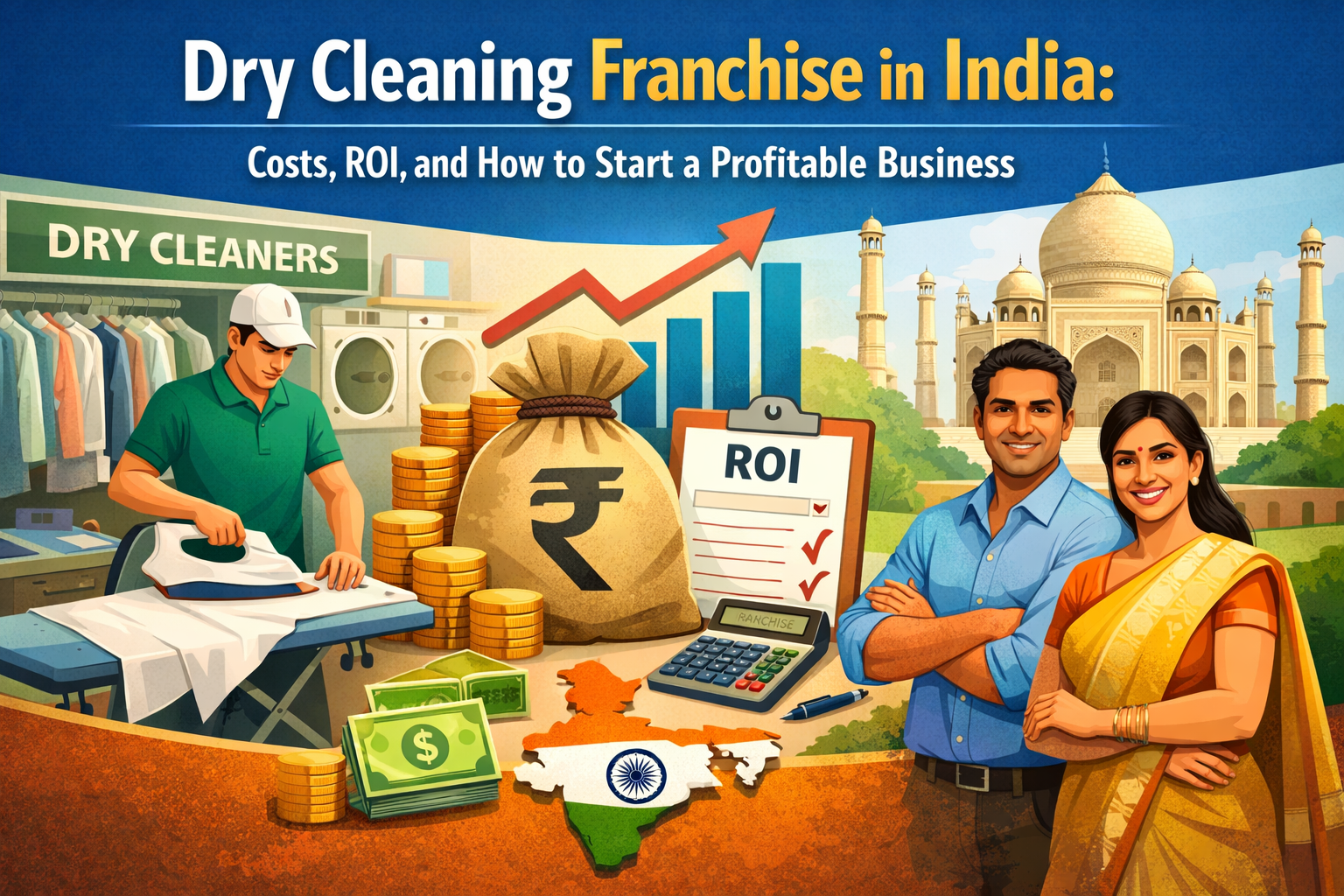 Dry Cleaning Franchise in India: Costs, ROI, and How to Start a Profitable Business