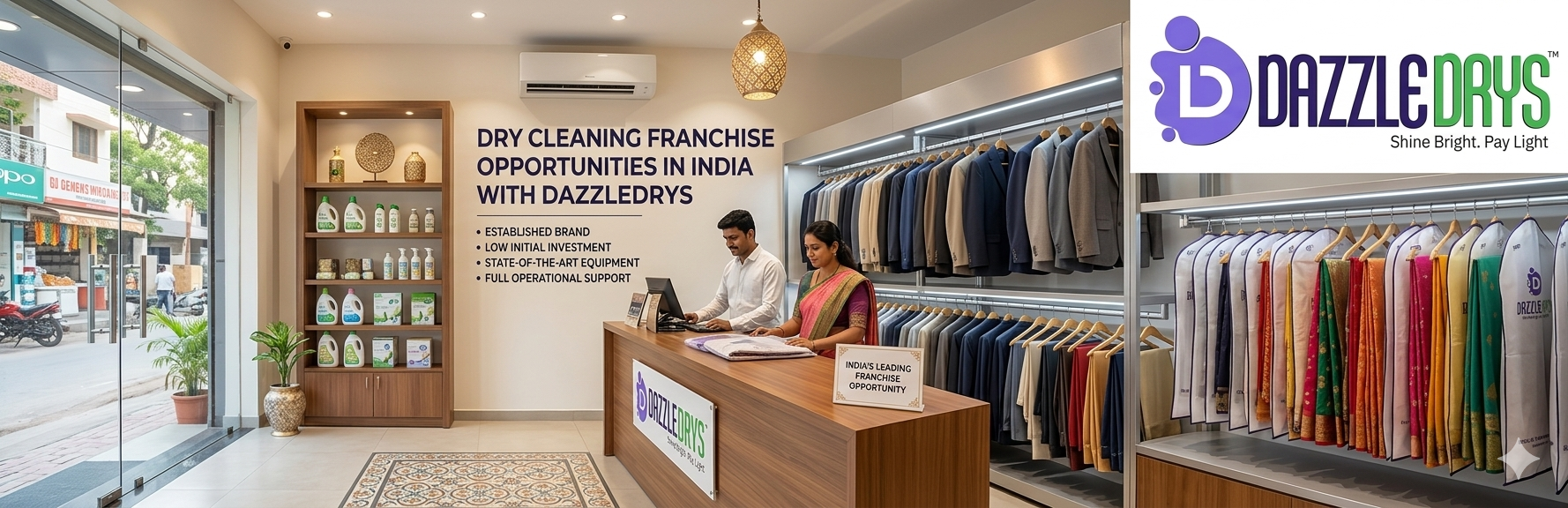 dry cleaning franchise